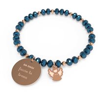 Bracciale 10 Buoni Propositi Donna in Acciaio B5250RO/BL - B5250RO/BL